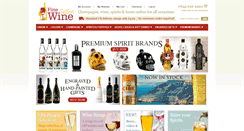 Desktop Screenshot of finewinesellers.co.uk